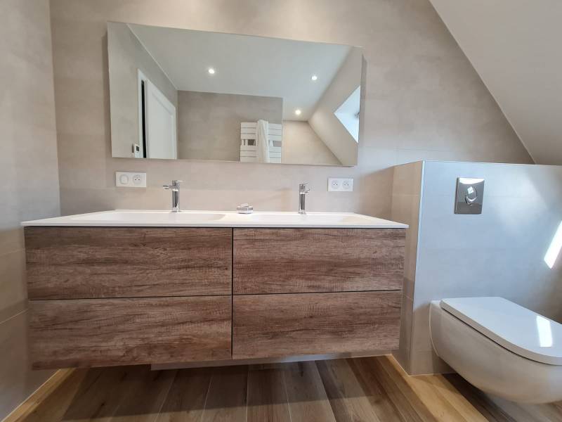 ZOOM sur les meubles et vasques de salle de bain
