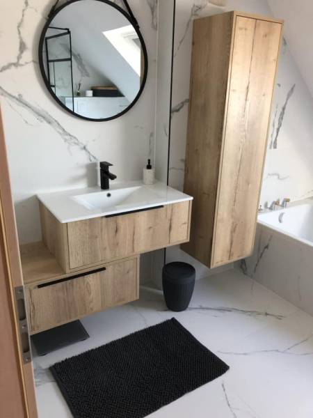 ZOOM sur les meubles et vasques de salle de bain