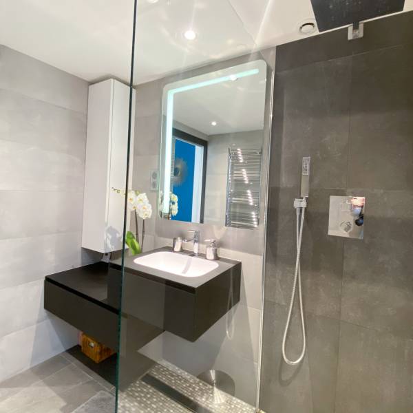 ZOOM sur les colonnes de douche